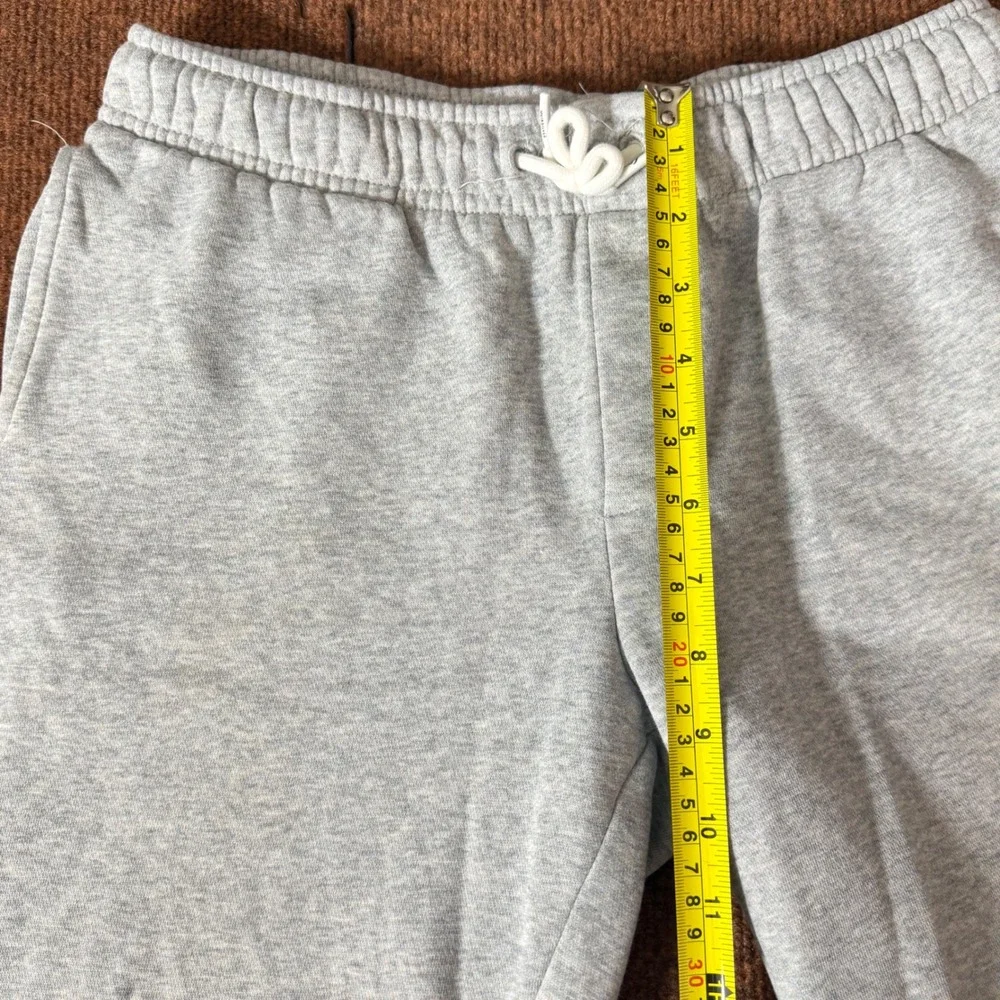 Quiksilver Boys Grey Heather Colorblock Logo Sweatpants Joggers Size L 14